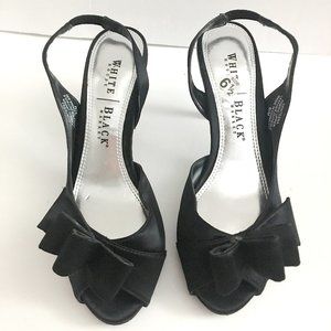 White House Black Market Sandal Heels Shoes 6.5